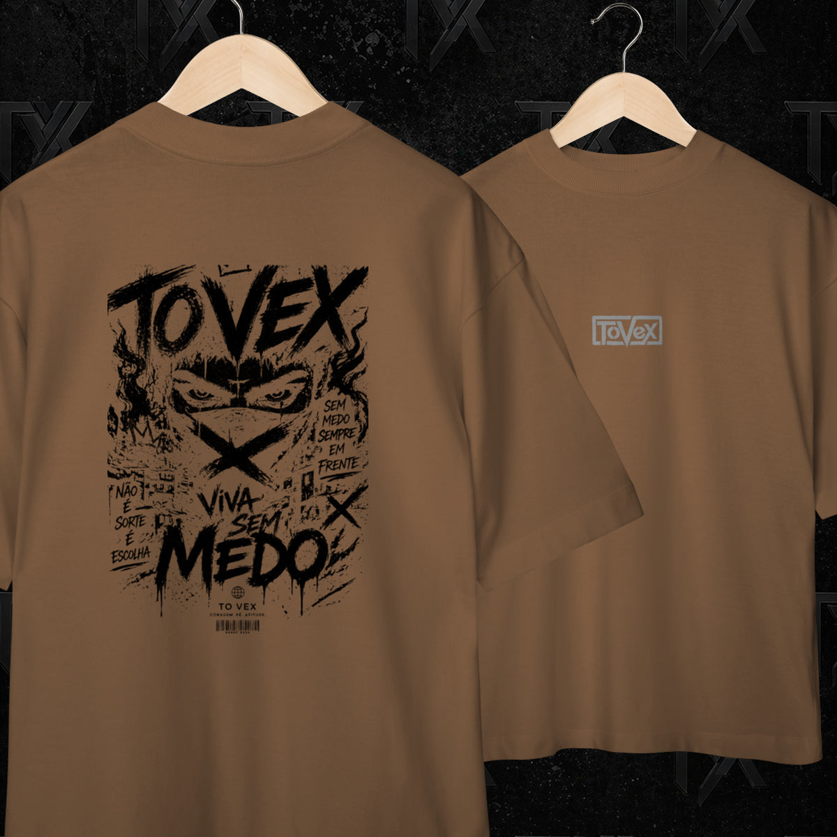 Oversize “Da Favela Pro Mundo” – To Vex