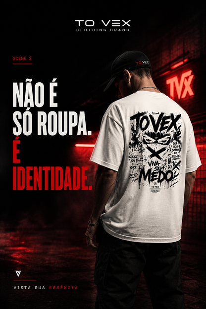 Oversize “Da Favela Pro Mundo” – To Vex