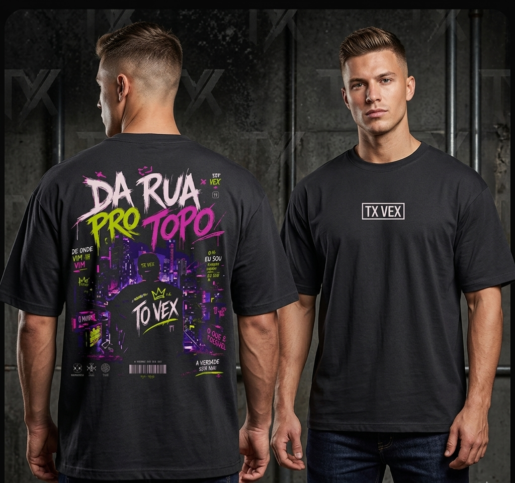 Oversize “Da Favela Pro Mundo”