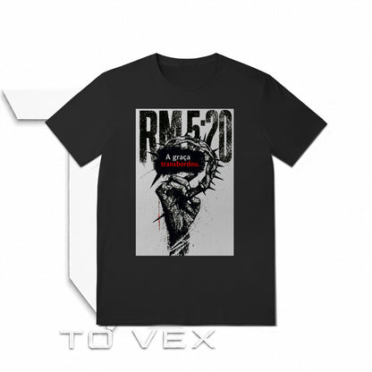 Vestir a camisa To Vex com Romanos 5:20