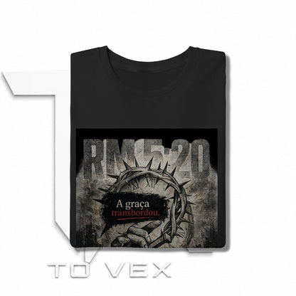 Vestir a camisa To Vex com Romanos 5:20