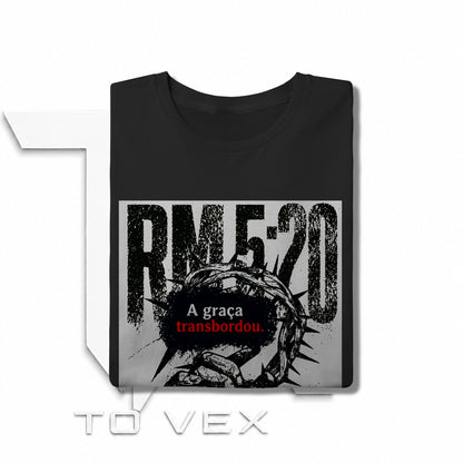 Vestir a camisa To Vex com Romanos 5:20