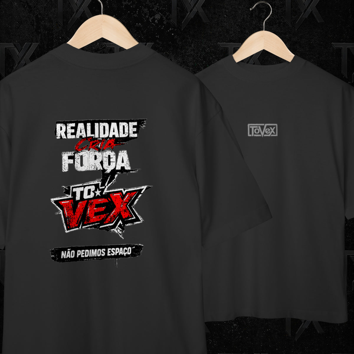Oversize “Da Favela Pro Mundo”