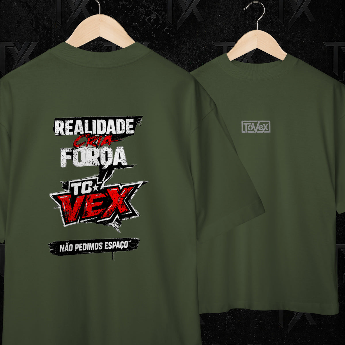 Oversize “Da Favela Pro Mundo”